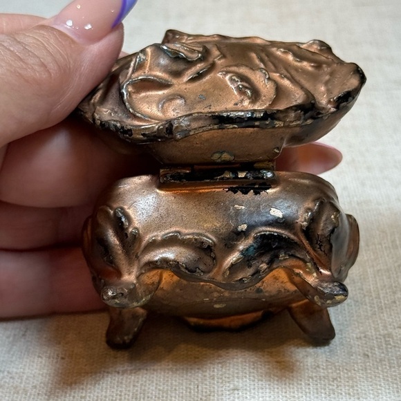 Vintage Copper Trinket Box - Picture 4 of 9
